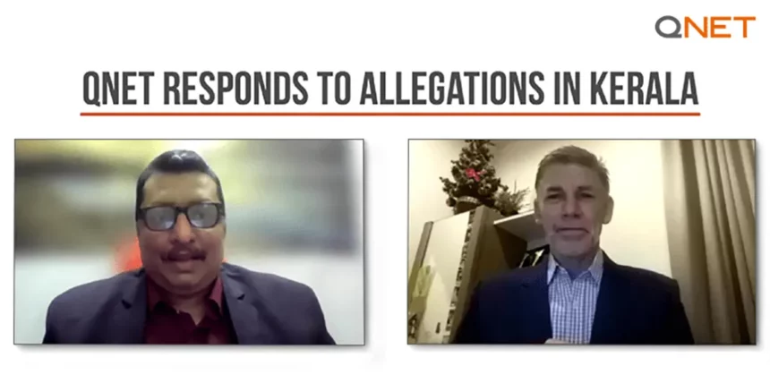 QNET Chief Legal Officer Interviewed by a Distributor on the QNET India YouTube Channel about QNET scam allegations in Kerala