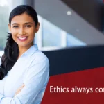 A confident young woman following QNET Code of ethics in direct selling