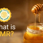 NMR tested honey in a Jar with a dripper