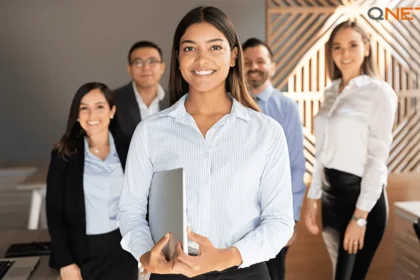 A group of young entrepreneurs