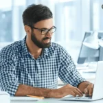 A happy entrepreneur