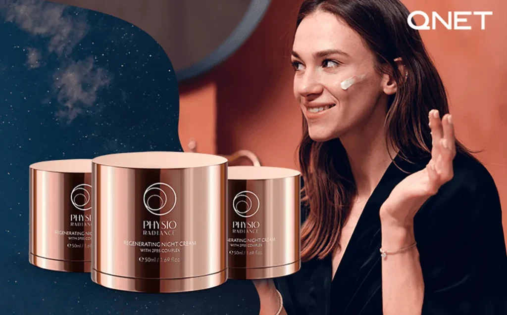 Featuring Physio Radiance Regenerating Night Cream | Physio Radiance | QNET India | Skincare routine at home