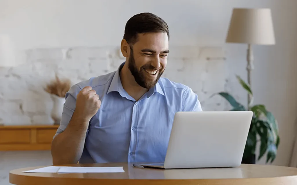 A happy QNET distributor