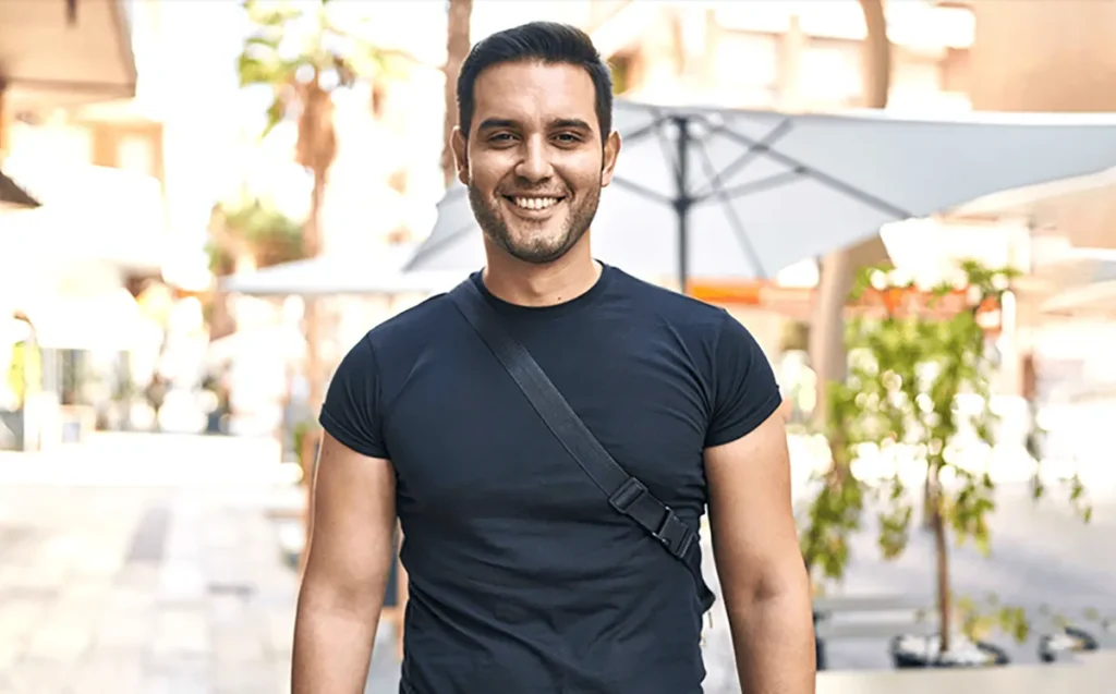 A healthy man who uses Nutriplus VCO to improve health