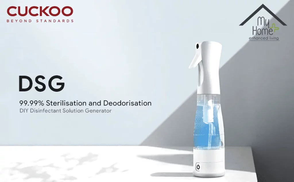 A clean home with MyHomePlus DSG on a table