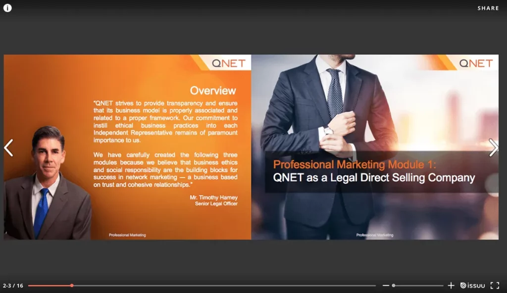 qnet training 