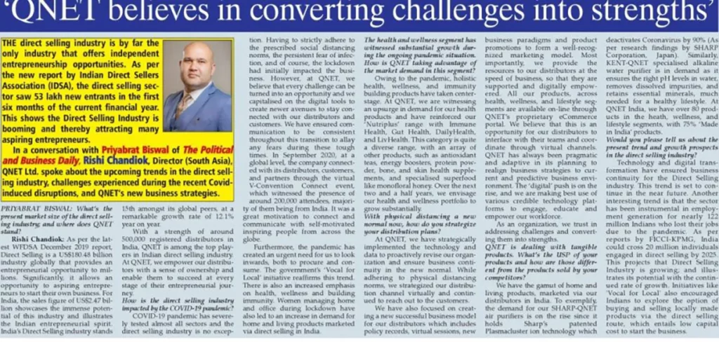 growth-development-qnet-india-representative