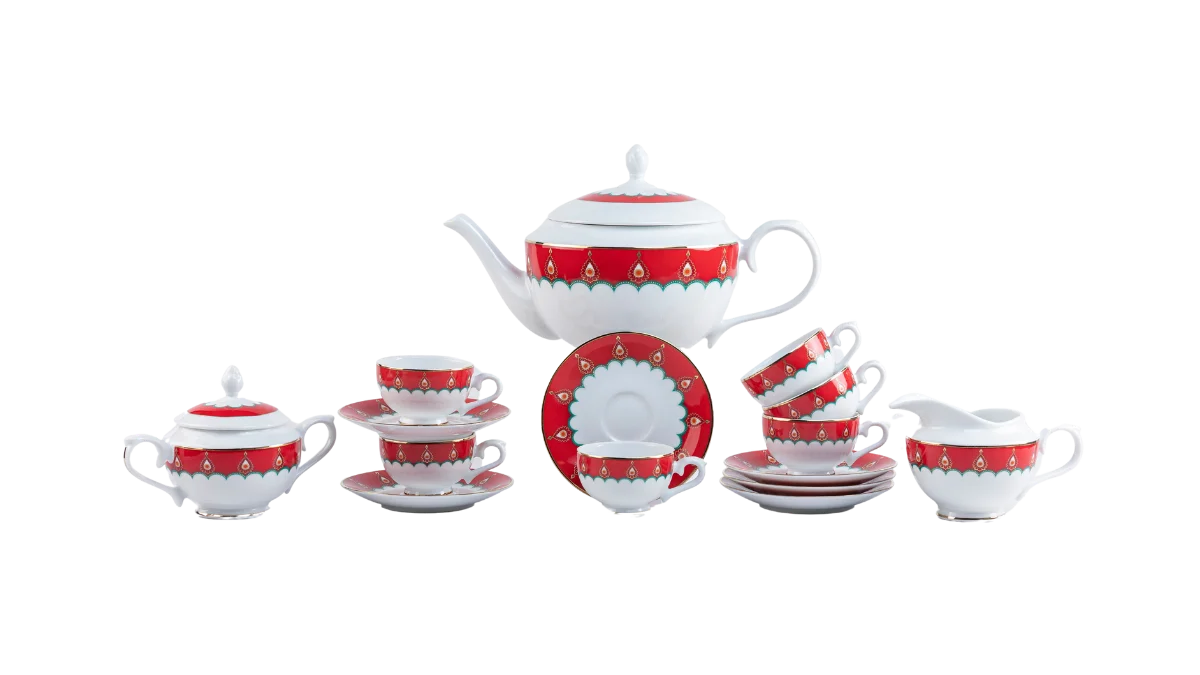 Amaryllis Tea Set